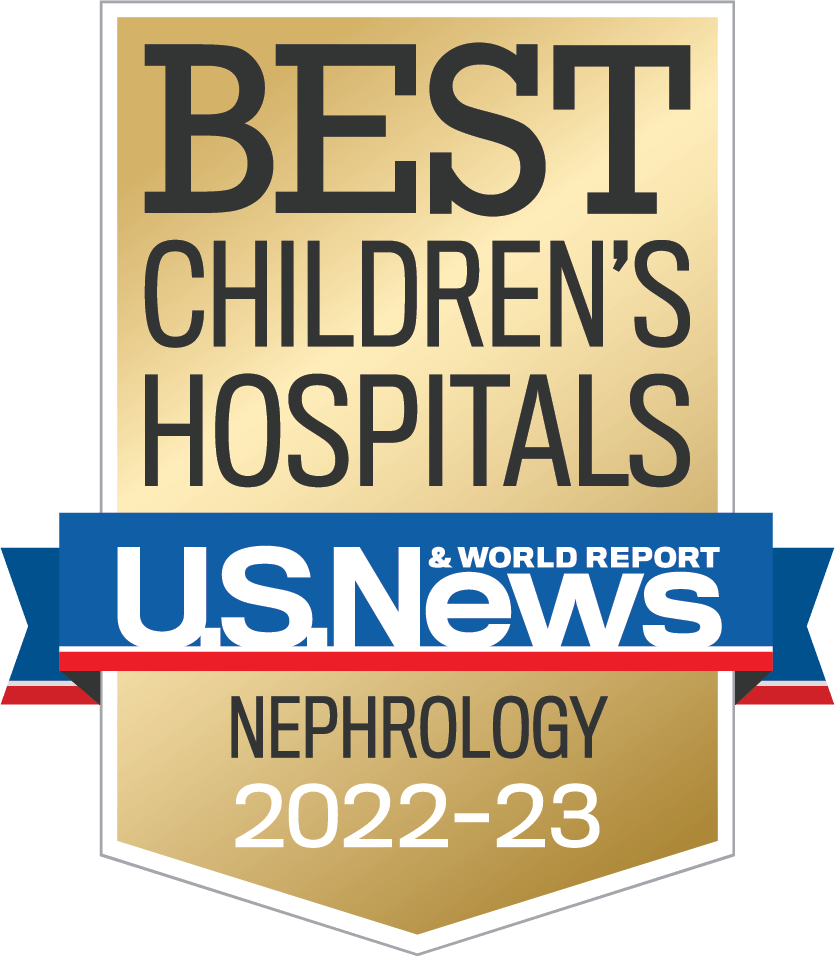 U.S. News & World Report: Best Children's Hospital 2022-23: Nephrology