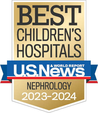 U.S. News & World Report: Best Children's Hospital 2023-24: Nephrology